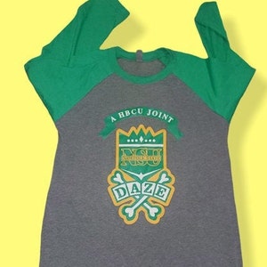 Norfolk State University Raglan 3/4 Sleeve