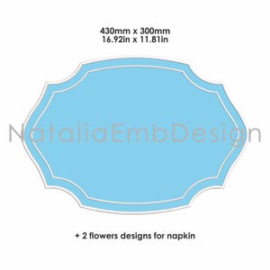 Placemat and napkin embroidery designs, placemat designs, embroidery for napkin, flowers embroidery, embroidery for placemats