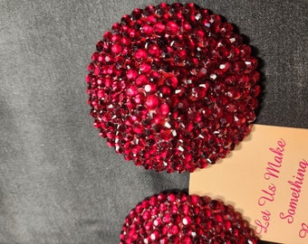 Single Color Rhinestone Encrusted Nipple Pasties