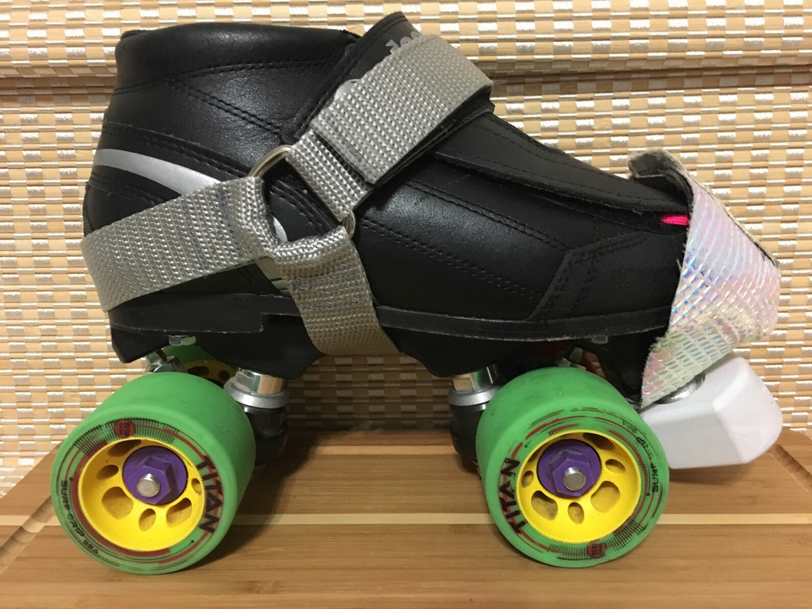 Silver Jam Strap Skate Strap Roller Derby Etsy