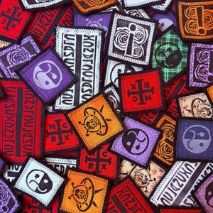 Bandom Scrap Minis - Linoleumsnittslappar