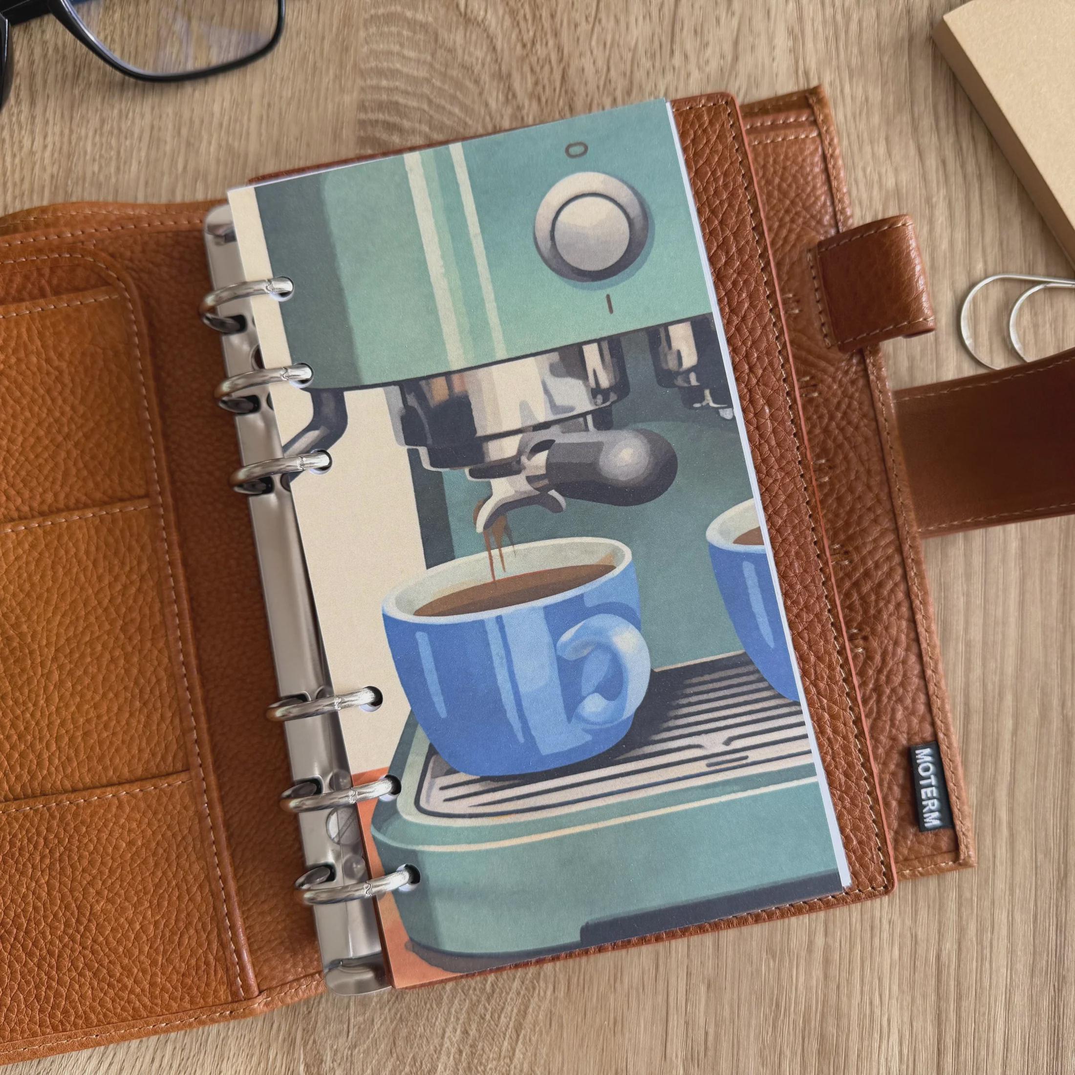 Time for Espresso Dashboard - A5, B6, Personal Wide, Personal, A6