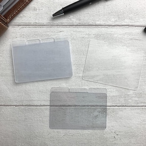 Blanco taakkaarten - met of zonder tabbladen voor je planner - voeg je eigen paginavlaggen toe of voeg taakstickers of -labels toe - minimaal en functioneel