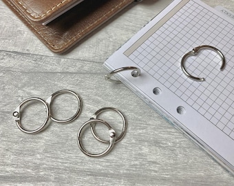 Planner Archive Rings - Store Unused and Old Pages - Ring Planner Accessories - Filofax, Kikki K, Moterm Ring Planners