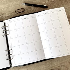 Maandelijkse uitvouw: bedrukte en geperforeerde inlegvellen: kies je maat