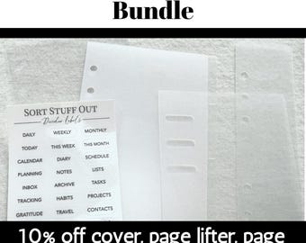 Clear Basics Bundle - Save 25% - Choose your Ring Planner Size