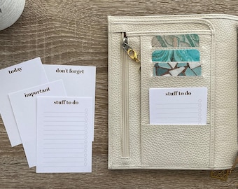 Pocket Sheets - To Do, Today, Reminders, Important - Ring Planner Accessories & Deco - Filofax, Kikki K