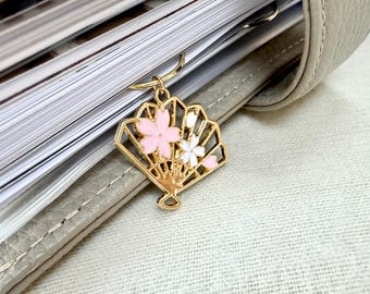 Blossom Fan Accessories - Page marker or Clip - Ring Planner Accessories