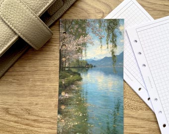 Painted Lake Dashboard - Choose Your Size - Ring or Disc Planners - Combined Postage Available