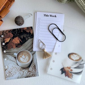 Autumn Coffee Bundle saving 25% - Fits A5, B6, Personal Wide, FCC, Personal, A6, Pocket +, Pocket, Mini Ring Planners