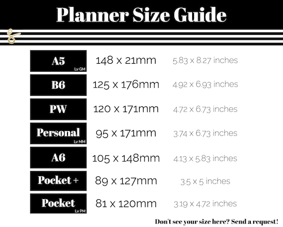  Personal Gift List Planner Insert Refill, 3.74 x 6.73 inches,  Pre-Punched for 6-Rings to Fit Filofax, LV MM, Kikki K, Moterm and Other  Binders, 30 Sheets Per Pack : Handmade Products