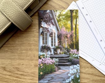 Spring Flower Garden Dashboard - Choose Your Size - Ring or Disc Planners - Combined Postage Available