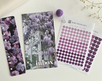 Purple Spring - Spring Bundle 2 saving 25% - Fits A5, B6, Personal Wide, FCC, Personal, A6, Pocket +, Pocket, Mini Ring Planners