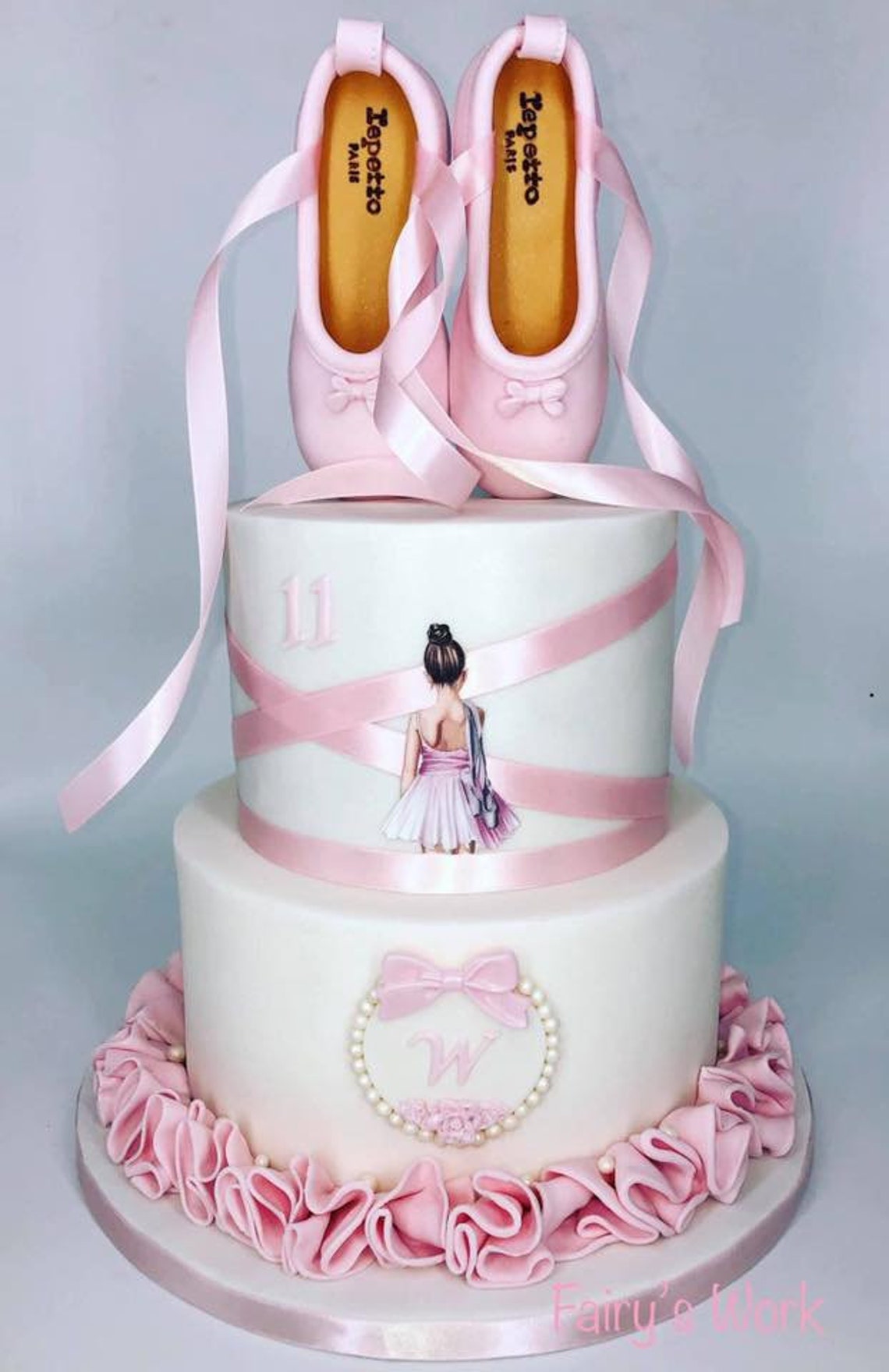 Ballet Shoe Template Pattern of Ballerina Dance Slippers Etsy