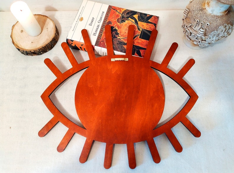 Evil Eye Mirror Wall Decor All Seeing Eye With Small Round Etsy