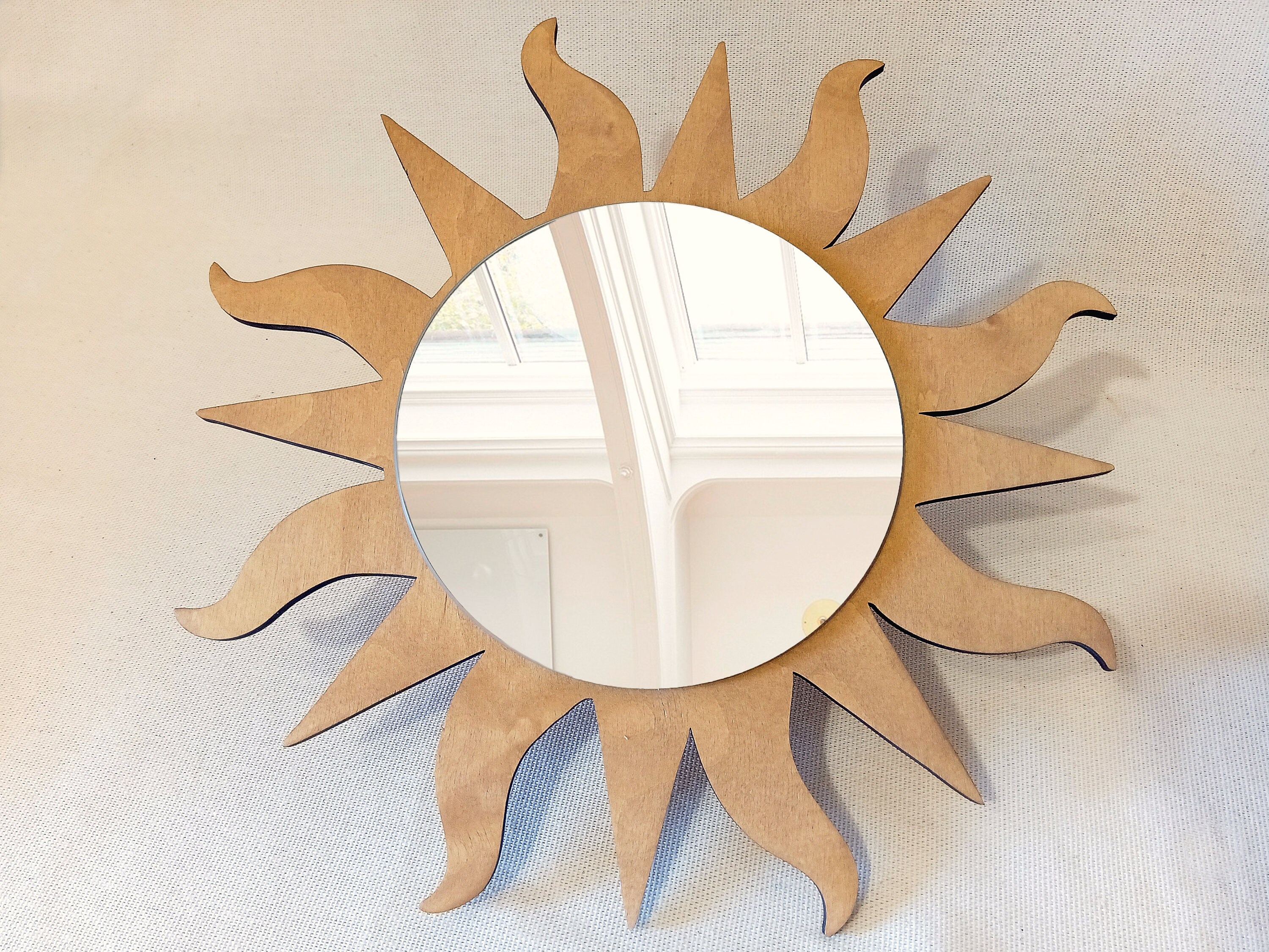 Sun shaped mirror deals