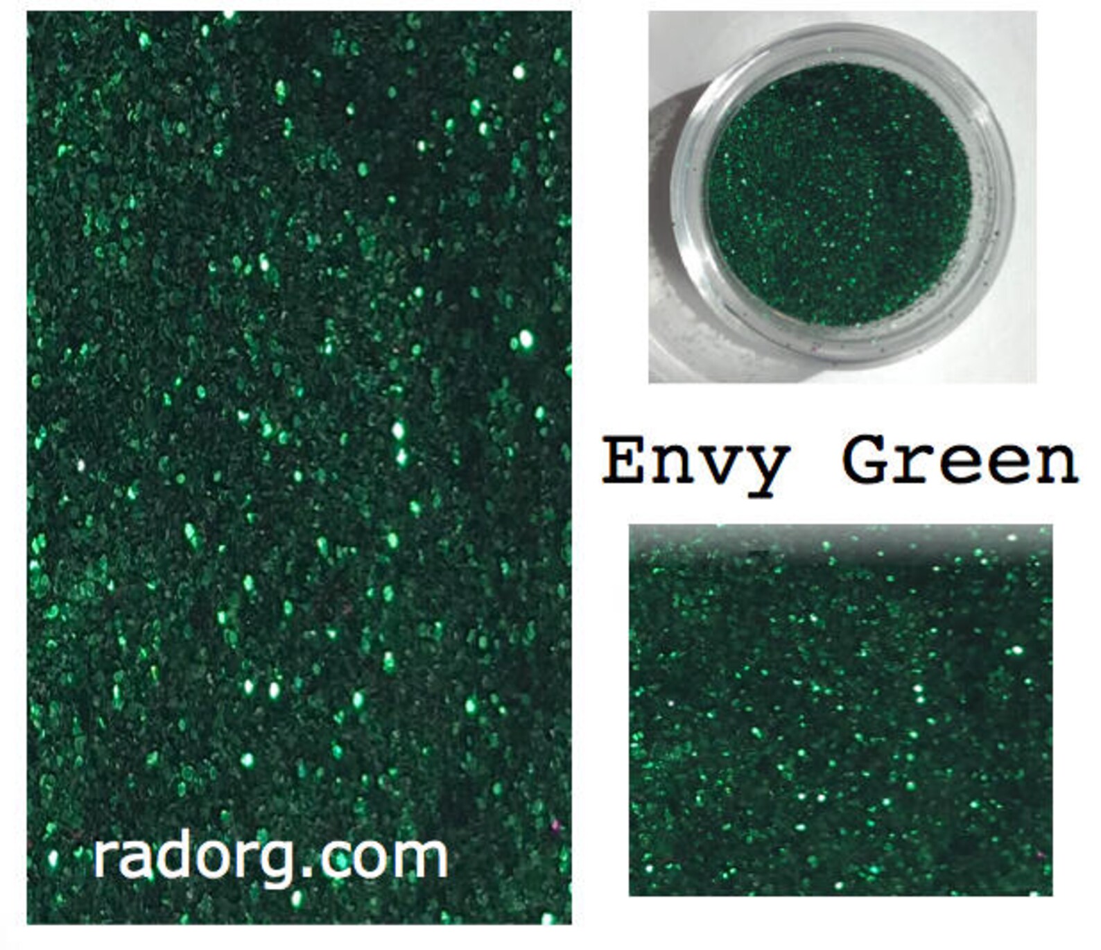 Envy Green Cosmetic Glitter Nail Glitter