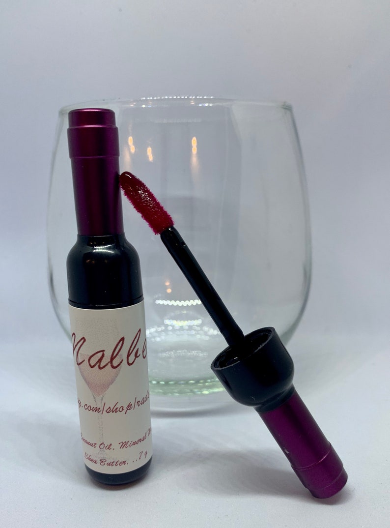 Organic Lip Tint Wine Bottle Organic Lip Gloss Organic Etsy