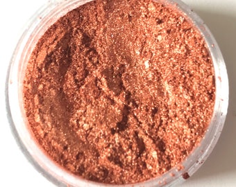 Organic Eyeshadow Crazy Copper Shimmer Mineral Eye Shadow, Highly Pigmented, Organic Eyeshadow, Loose Eyeshadow, Natural Eyeshadow, Gift