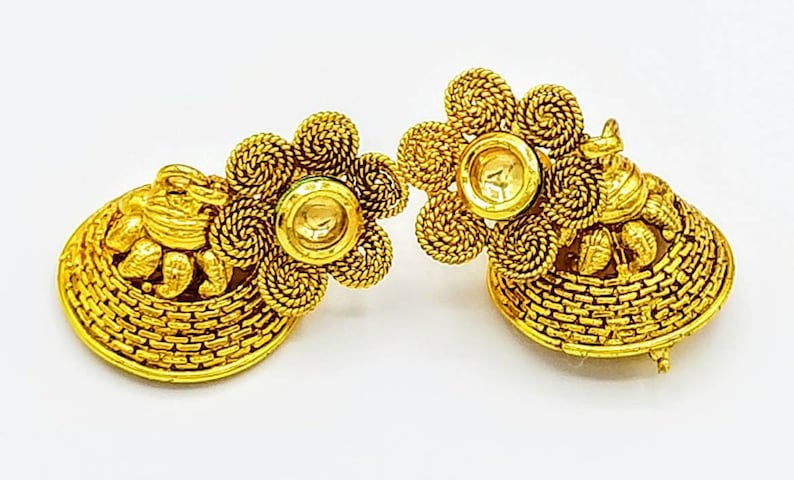 meenakari /& gold tikka jewelry set Cubic ZirconKundan jewelry set 22K Gold platedIndian jewelryPakistani jewelry Indian bridal Kundan
