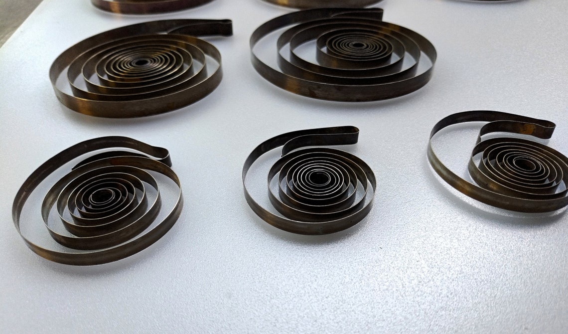 Clock springs set Etsy