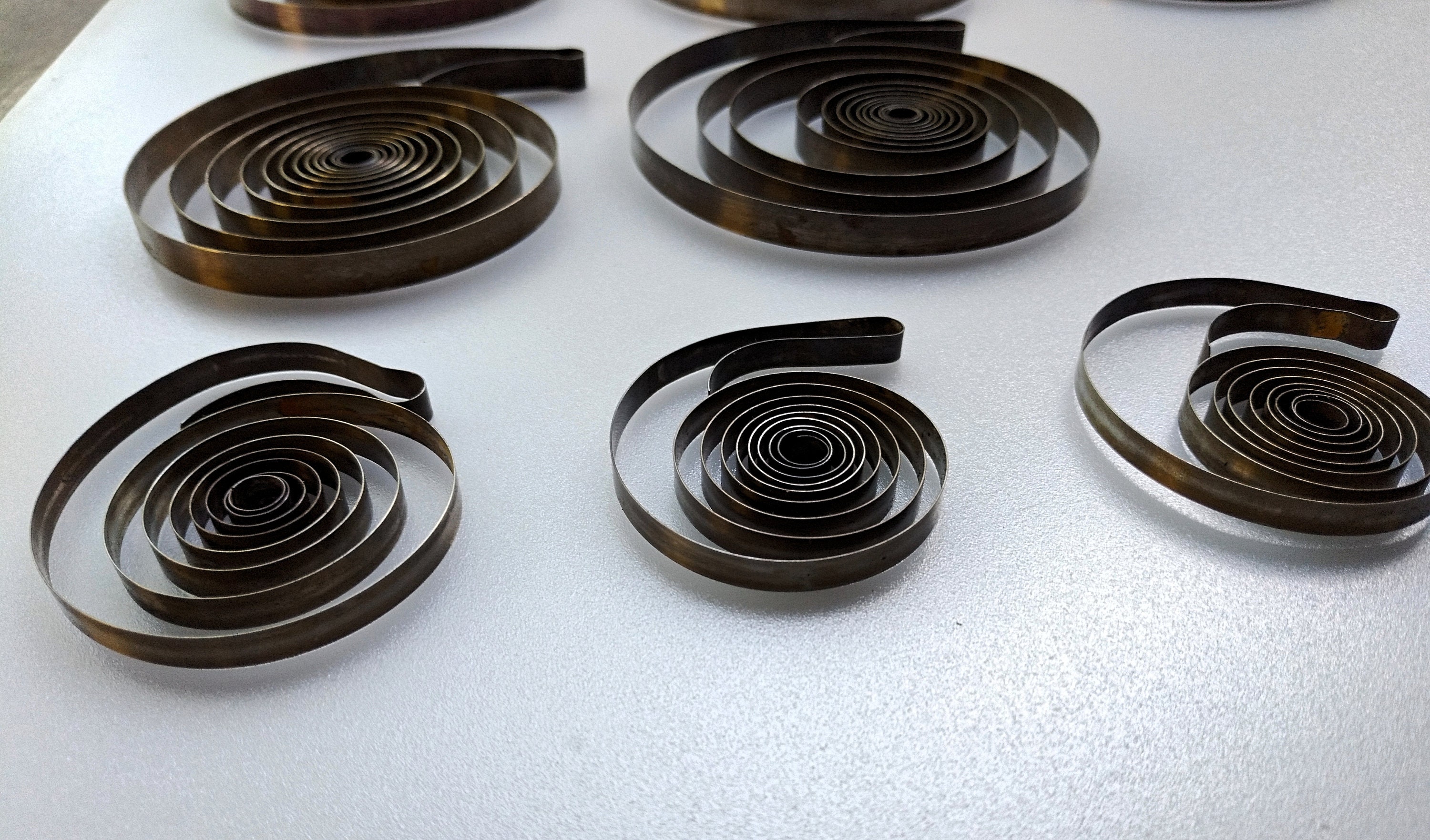 Clock springs set Etsy