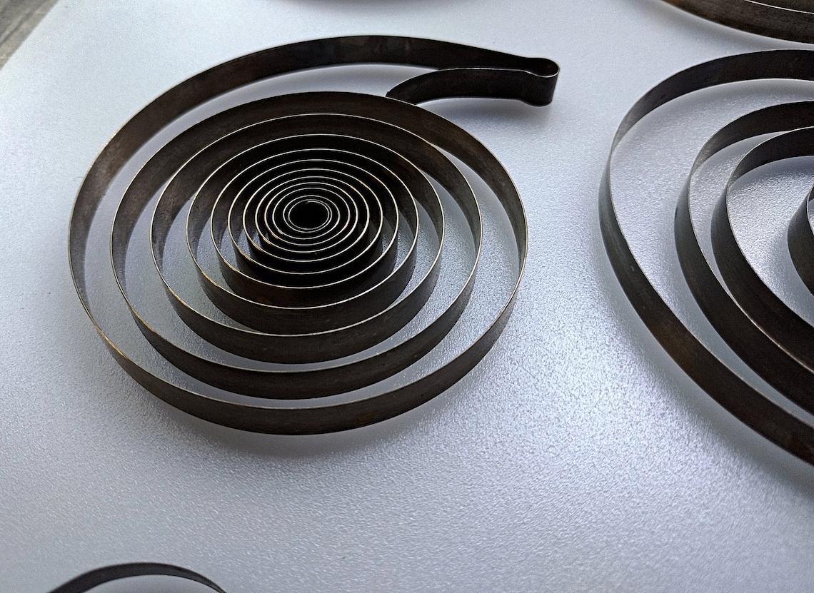 Clock springs set Etsy