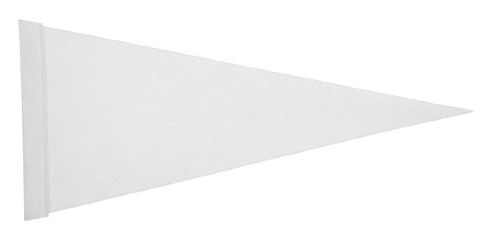 Solid 10 White Felt Blank Pennant Flag Assorted sizes and Etsy