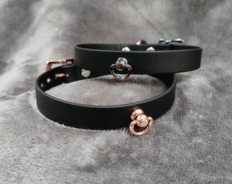 20mm Slim O Ring Collar: Vegan Friendly, Choice of Straps and Buckles