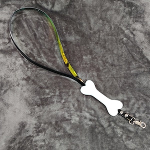 Chewy Bone Lanyard: Stim Toy, Chewelry, Choice of Straps