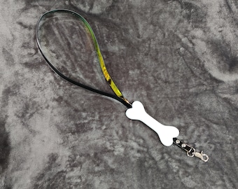 Chewy Bone Lanyard: Stim Toy, Chewelry, Choice of Straps
