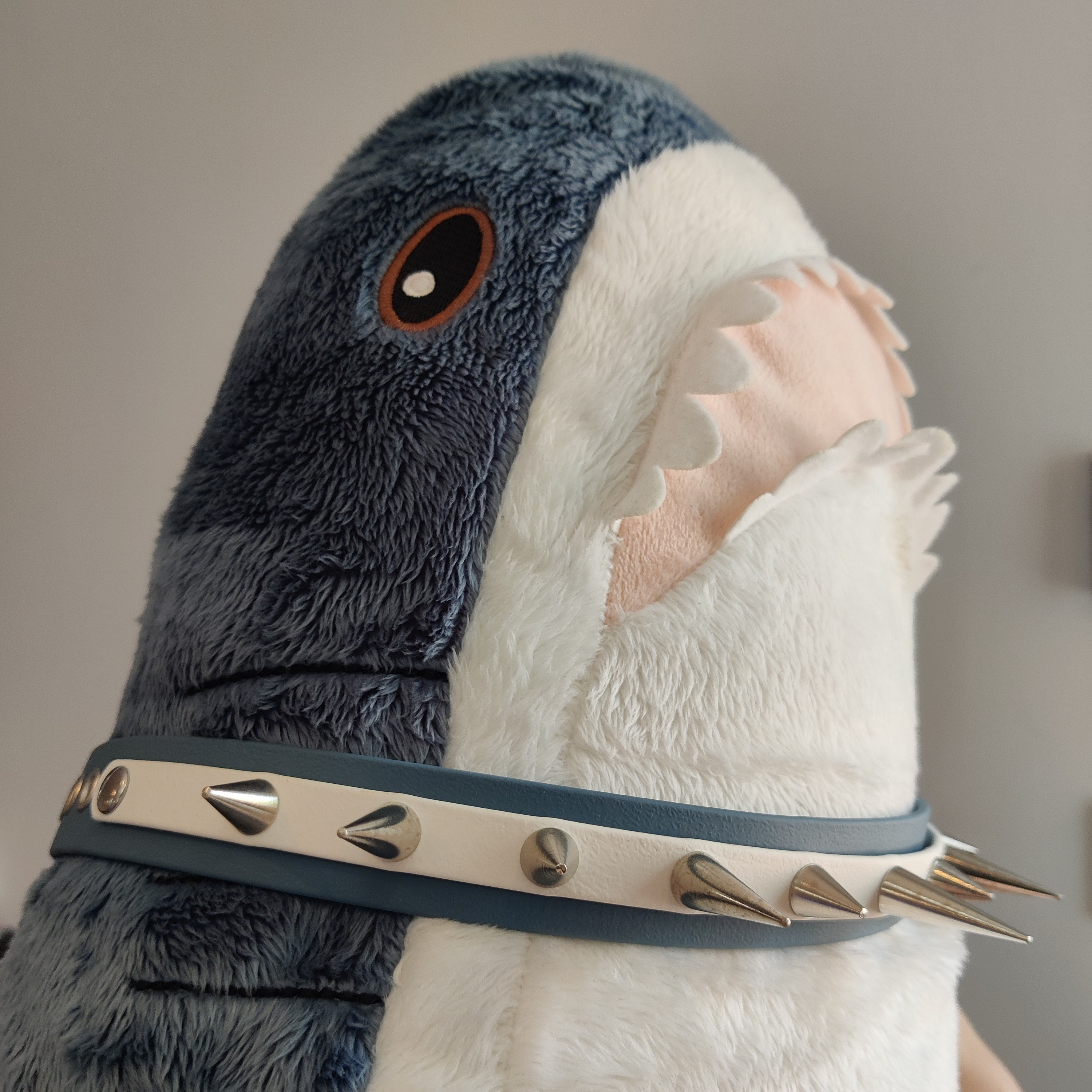 Emotional Support Great White Shark Plush Stuffed Animal