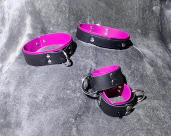 Drone Collar and Cuffs: Vegan Friendly, Latex Friendly
