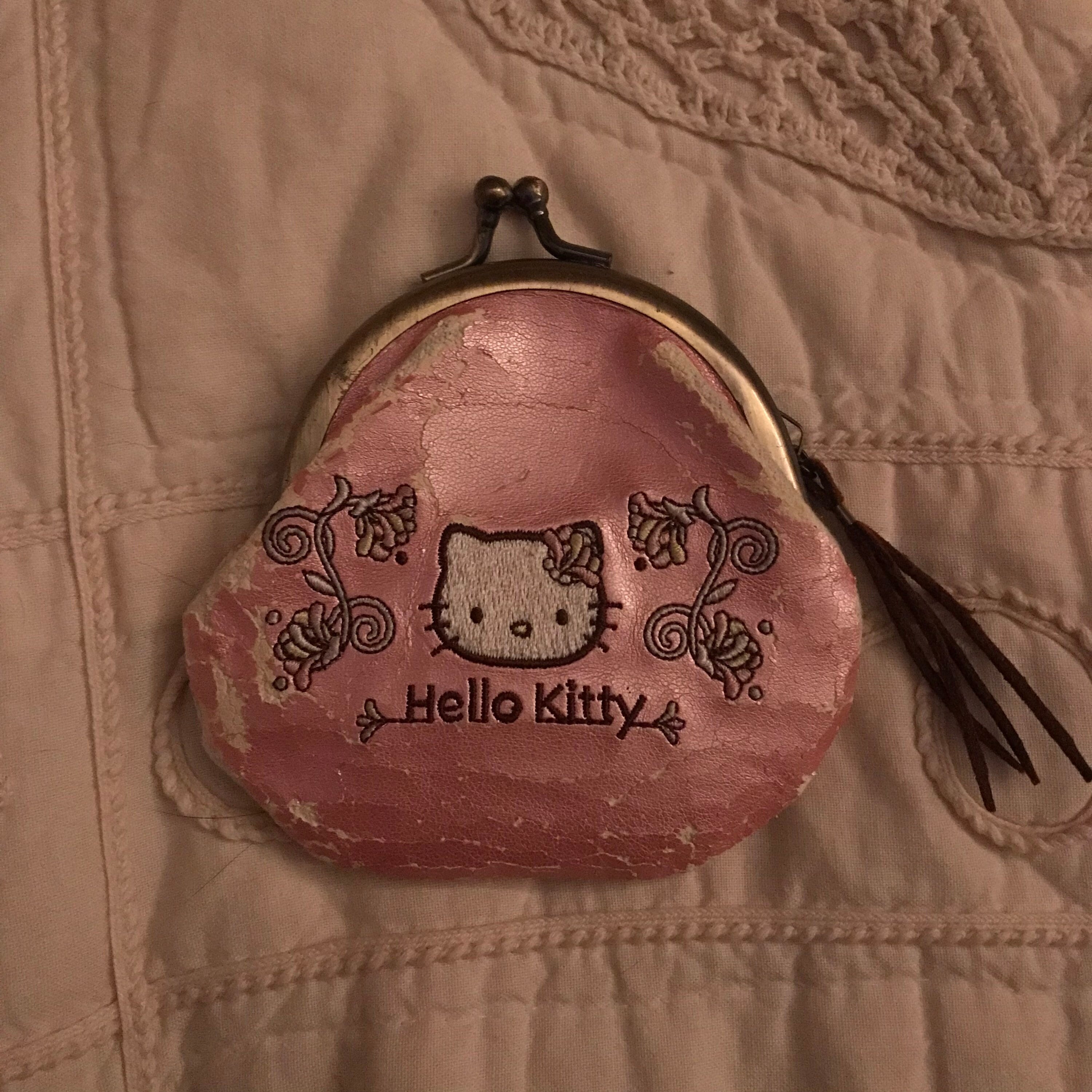 EXTREMELY RARE hello kitty sanrio coin purse 1976/2004 Etsy