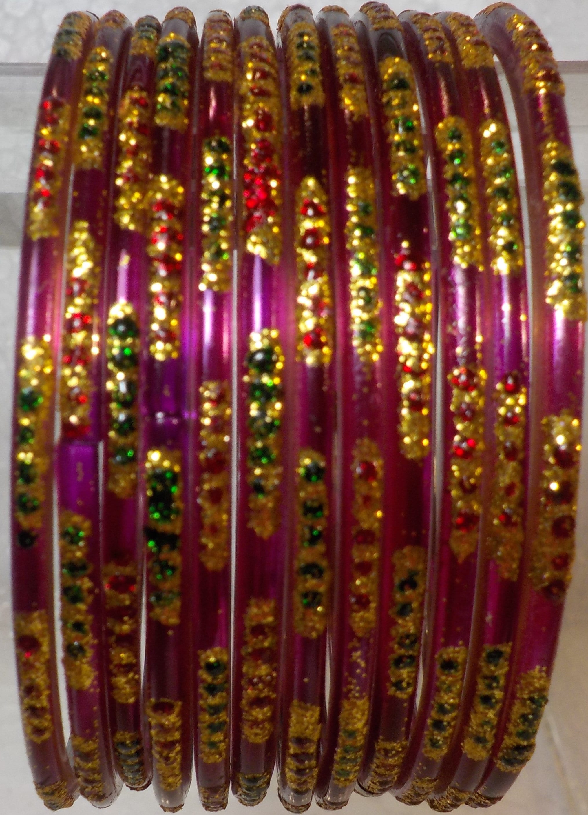 Glass Bangles Kanch Bangles Baby Shower Bangles Seemandham Etsy Canada