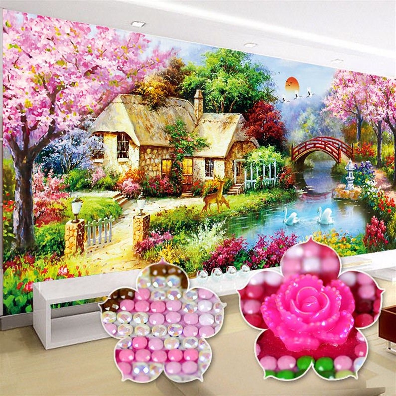 Diamond Painting Kit Paint by numbers Bead Painting Diamond Etsy