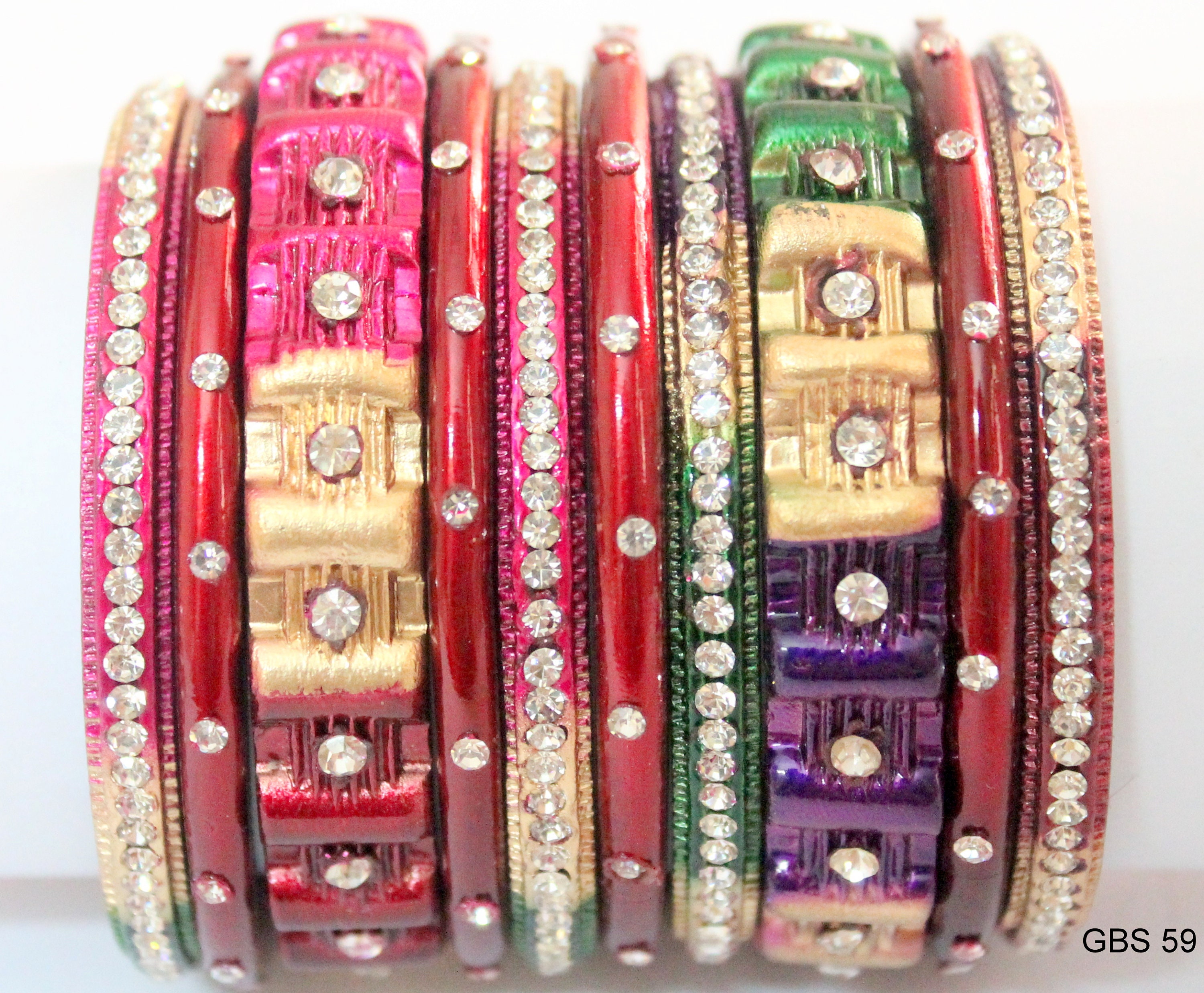 Lac Bangles Lakh Bangles Baby Shower Bangles Seemandham Etsy