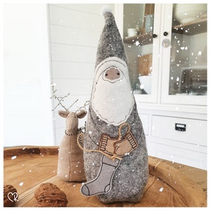 Kerstman ITH, 16x26 en 18x30