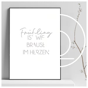 RUB ON's Frühling ist wie Brause im Herzen TAUPE