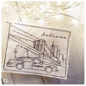 New York City Christmas, 10x10, 13x18 and 16x26