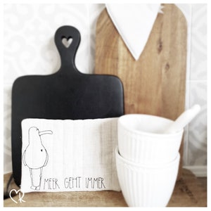 Coaster Set Seagull Hans, Sea is always possible, 13x18, 16x26, 18x30 and 20x30