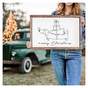 Archivo de trama de Dachshund Christmas Walter