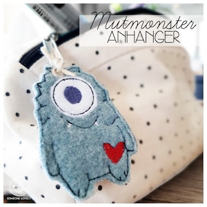 Courage Monster pendant