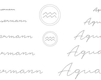 Zodiac sign Aquarius