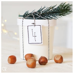 Advent calendar numbers, 10x10 and 13x18