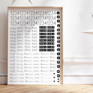 Advent - Print template water slide film