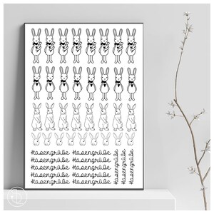 Easter 3 - Print template water slide film