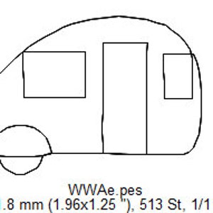 Mini Trailer Camper, 10x10