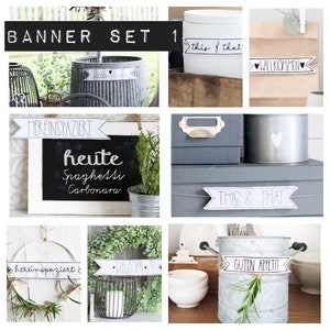 Banner SET Vol. 1, 10x10, 13x18, 16x26 and 18x30