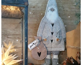 Santa Pendant Applique